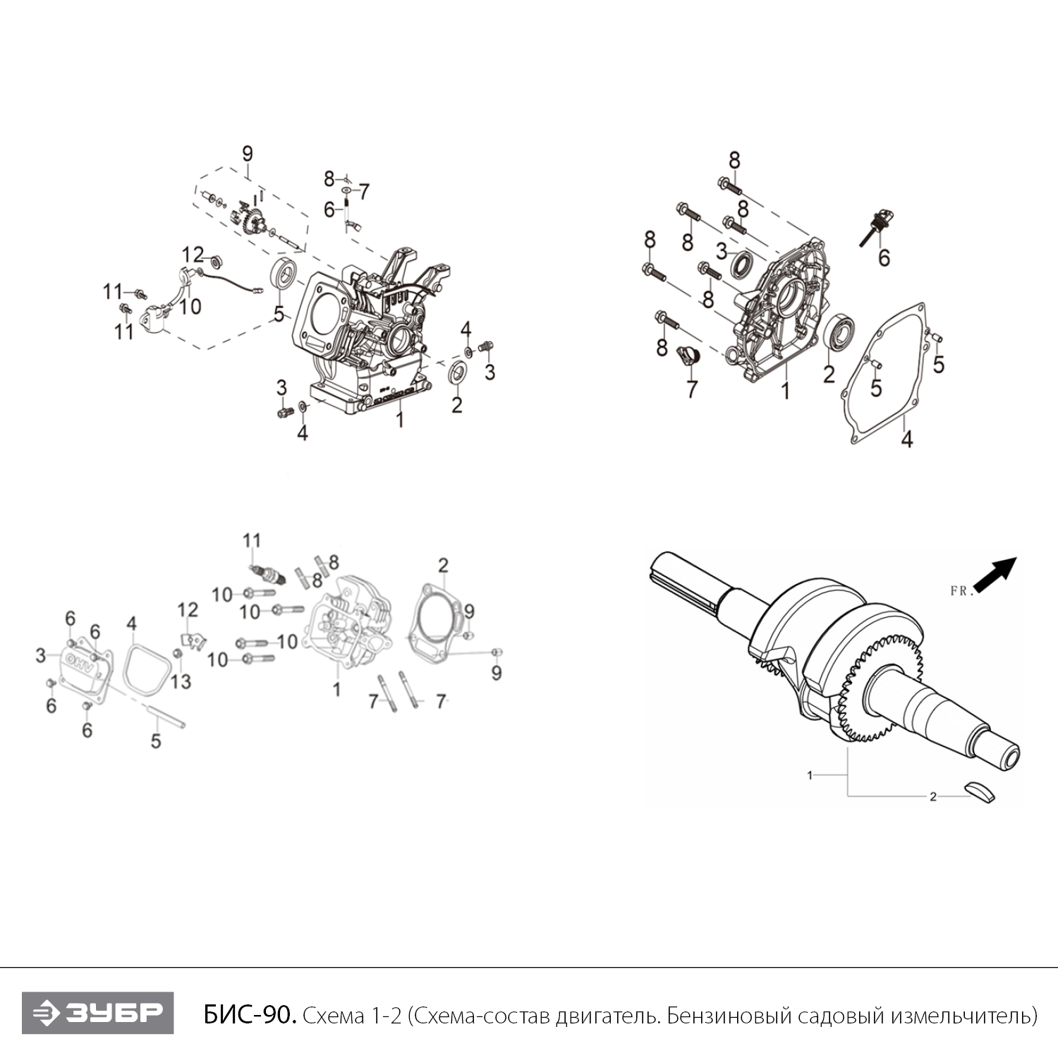 Садовый измельчитель БИС-90