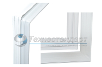 Уплотнитель двери Атлант-Минск, для морозильной камеры, 560 x 685 мм, в паз, код 769748901502, 331603301000